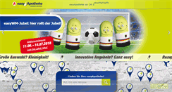 Desktop Screenshot of easyapotheken.de